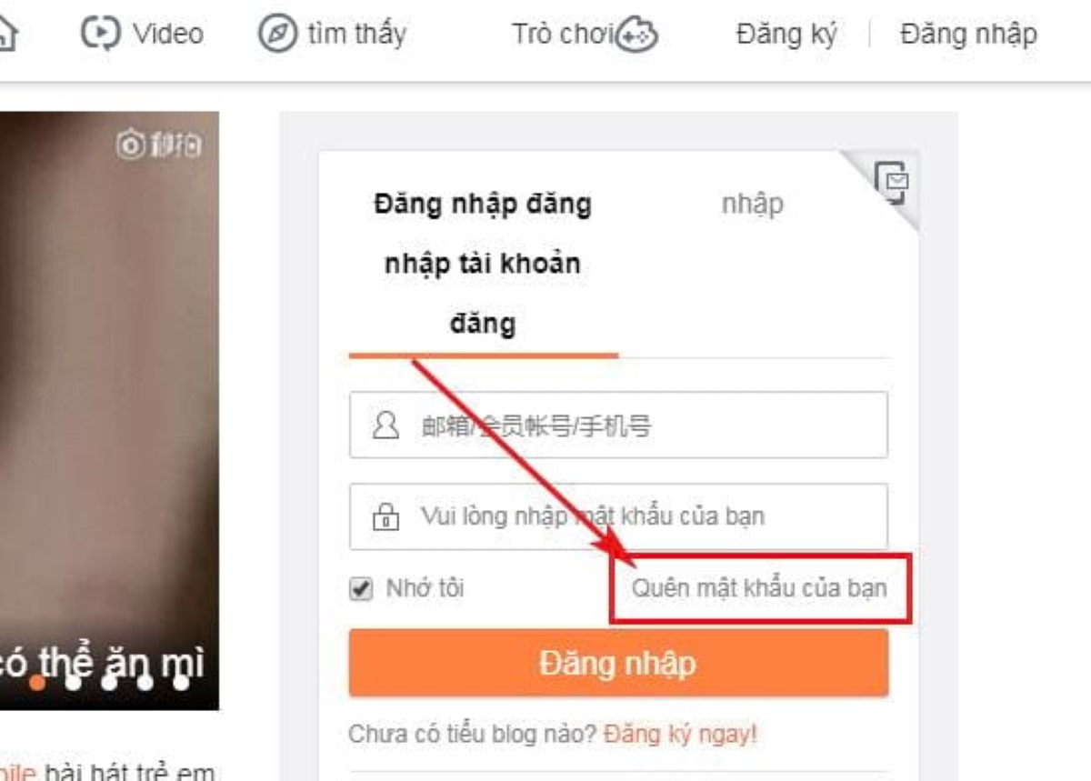 Cách lấy lại mật khẩu weibo trên điện thoại bước 3