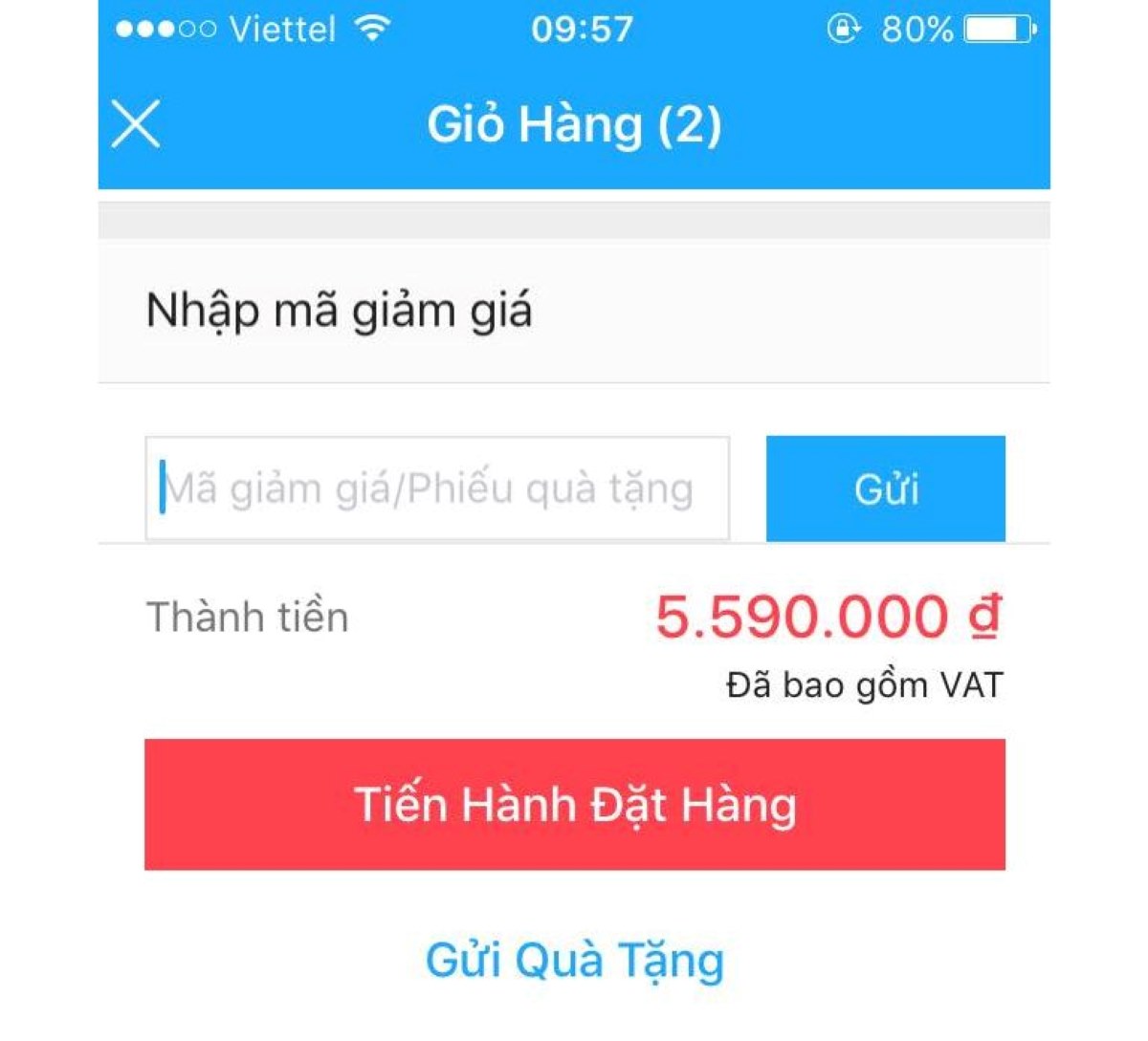 Cách nhận mã giảm giá Tiki cho khách hàng mới cách 1