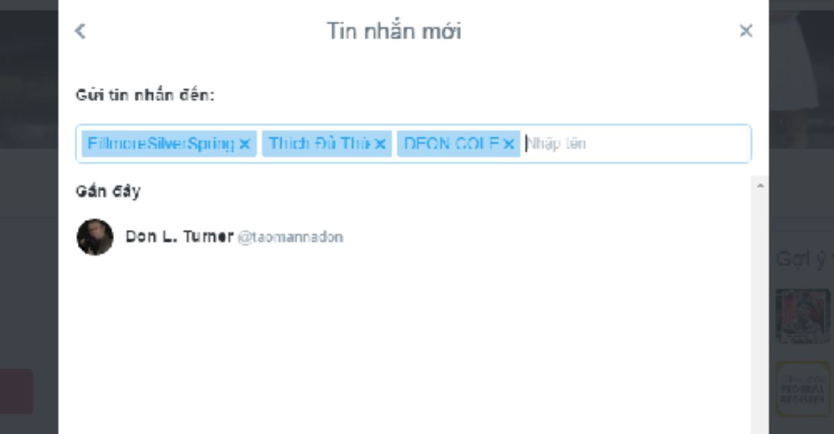 Cách quản lý nhóm trên Twitter