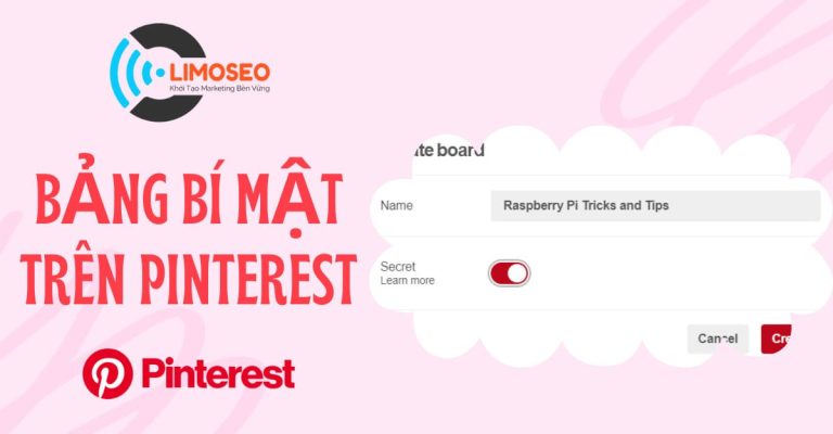 Cách sử dụng bảng bí mật trên Pinterest