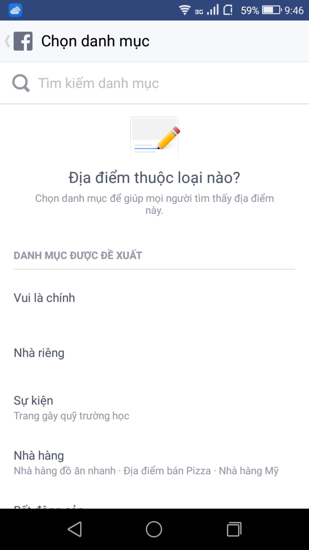 Cách tạo địa điểm trên instagram bước 3