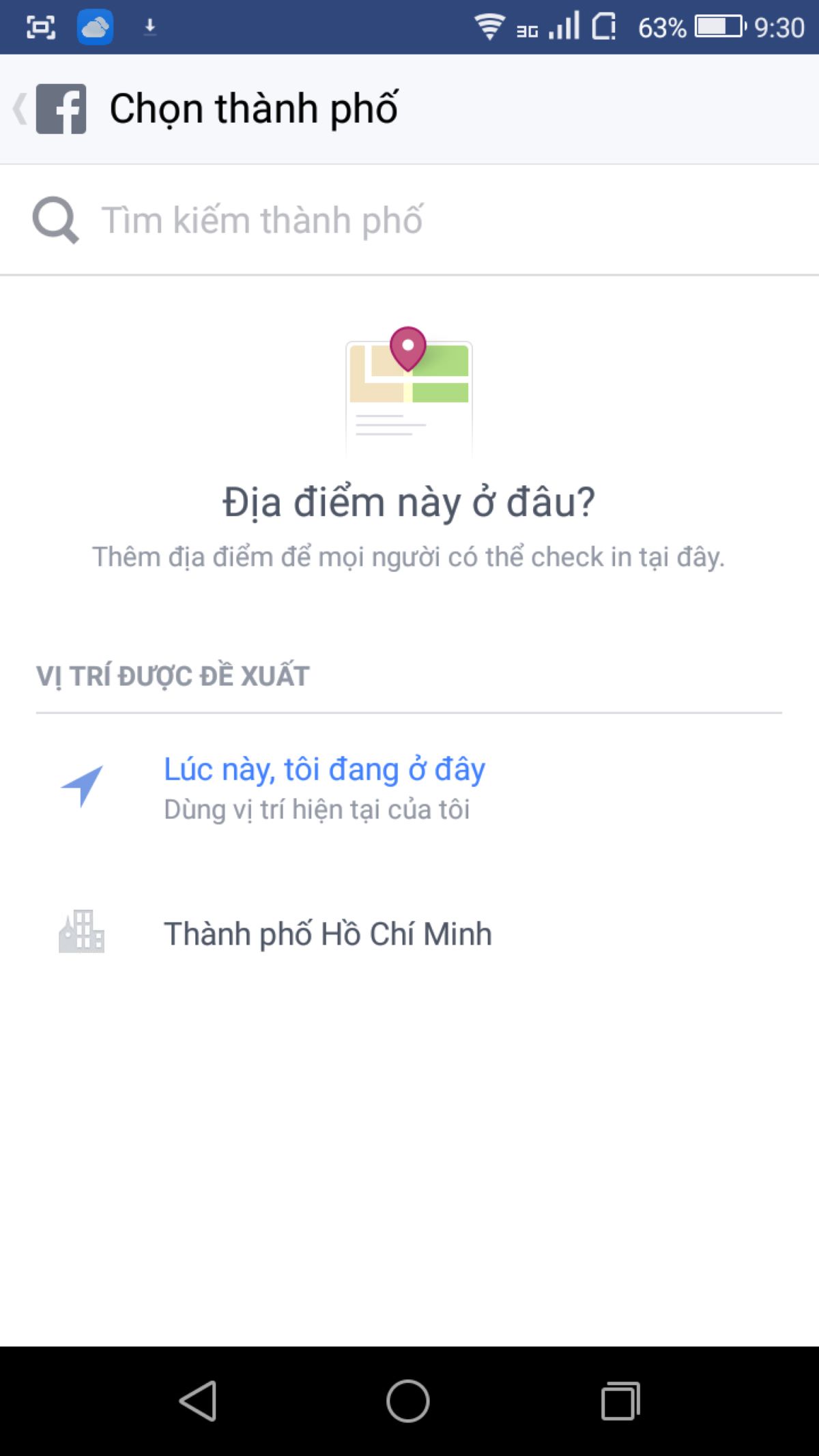 Cách tạo địa điểm trên instagram bước 4
