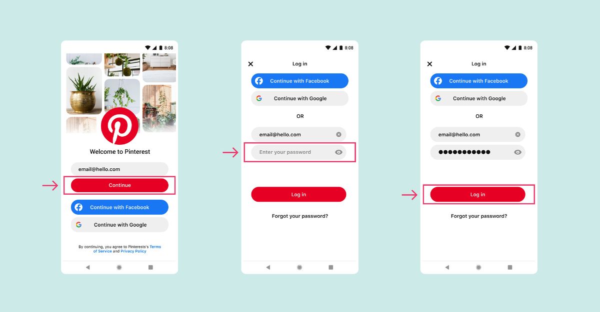 Cách tạo nhanh tài khoản Pinterest
