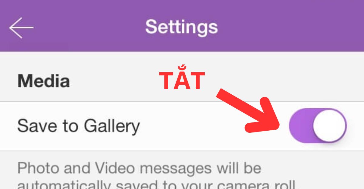 Cách tắt đồng bộ ảnh Viber trên các thiết bị