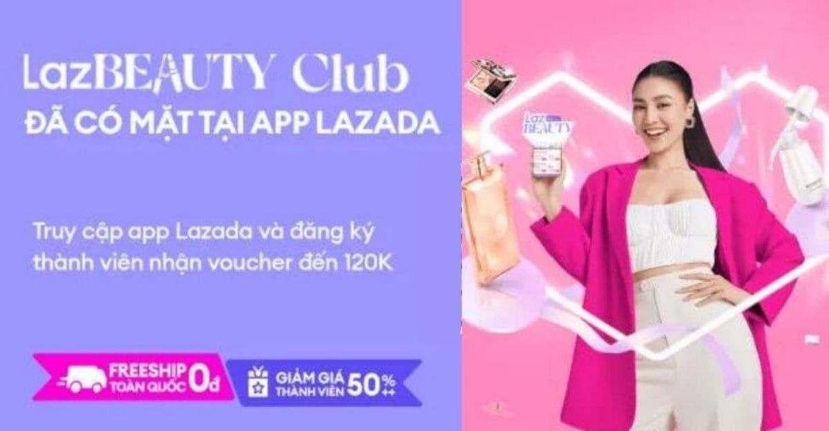 Cách trở thành thành viên của kênh làm đẹp LazBeauty