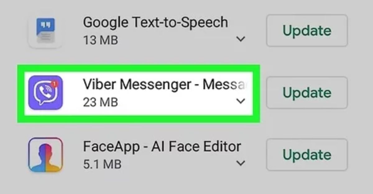 Cập nhật Viber phiên bản mới - Viber không gọi được