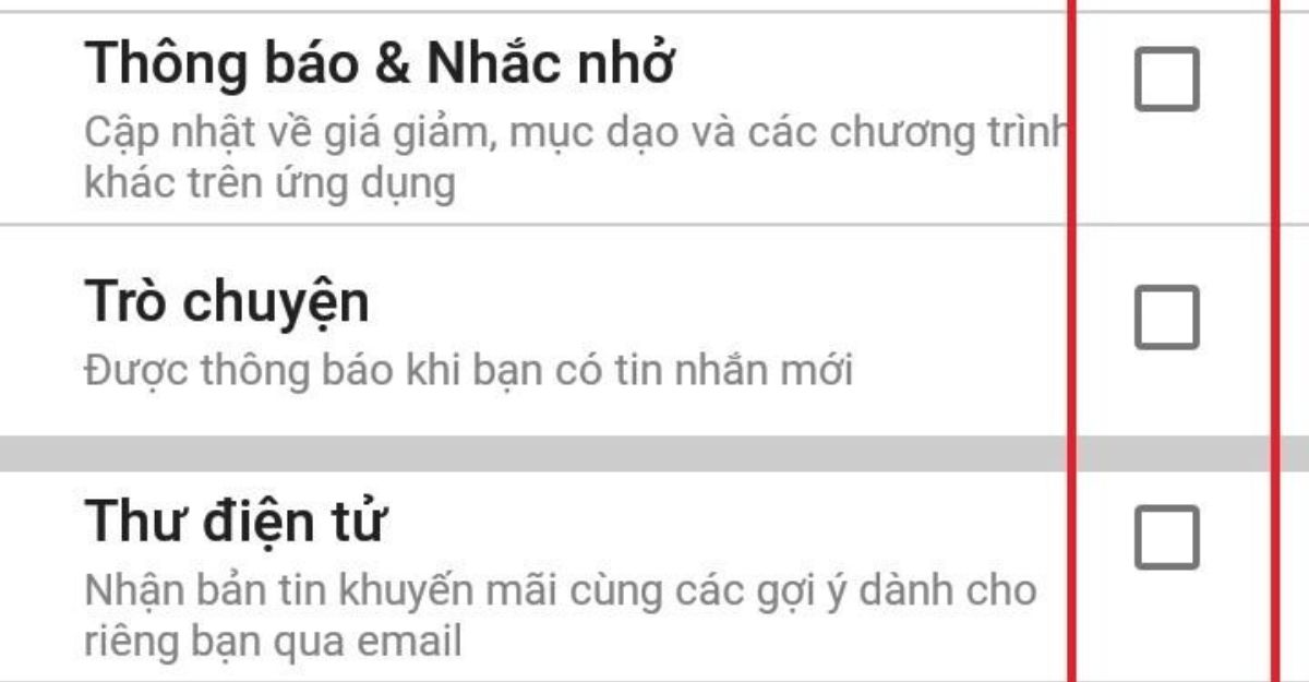Chặn quảng cáo lazada trên điện thoại