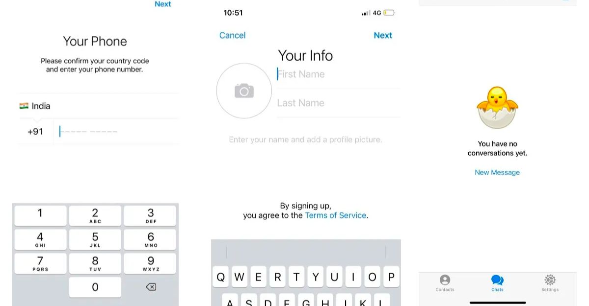 Đăng nhập Telegram trên điện thoại