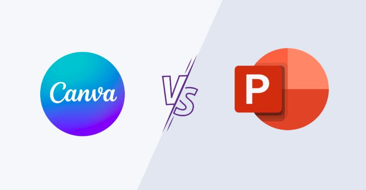 Điểm khác biệt của Powerpoint và Canva