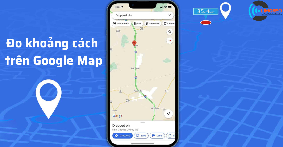 Đo khoảng cách trên Google Map
