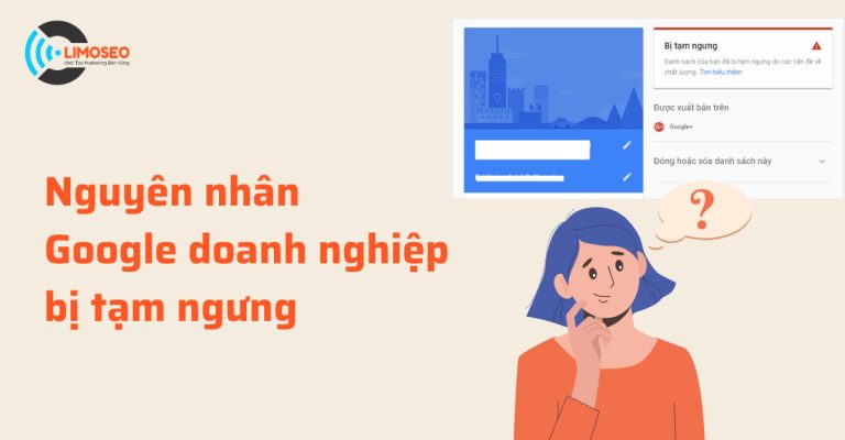 Google doanh nghiệp bị tạm ngưng