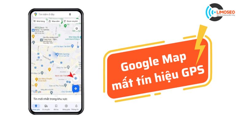 Google map mất tín hiệu GPS