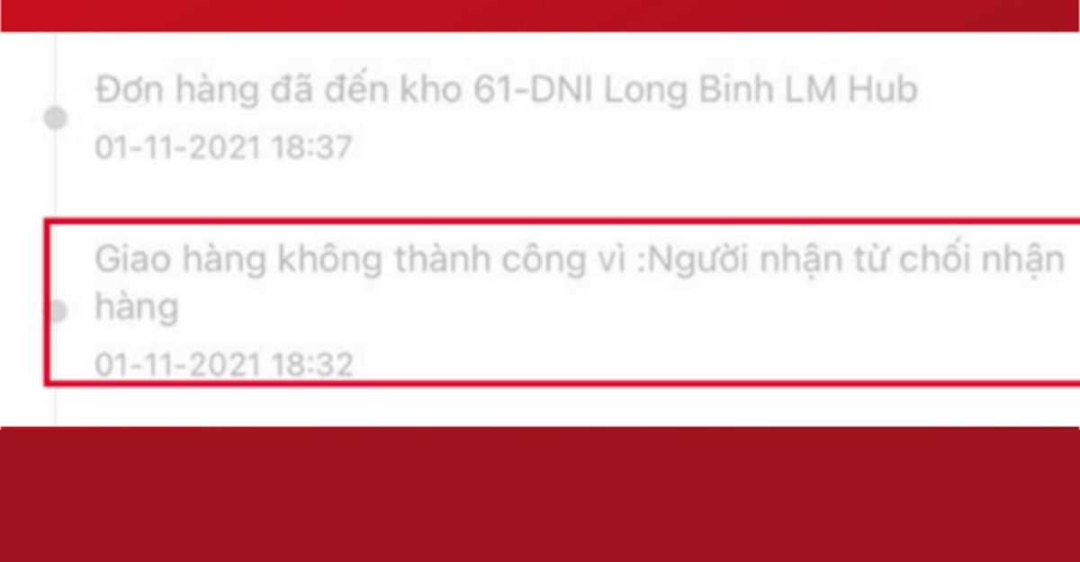 Hướng xử lý khi Lazada báo giao hàng không thành công