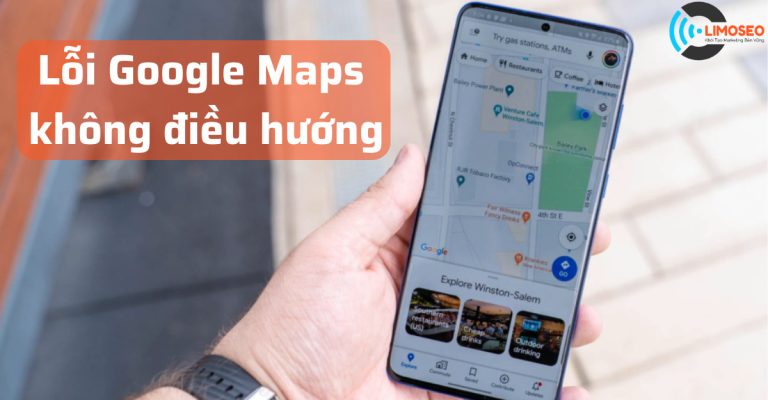 Lỗi Google Maps không điều hướng