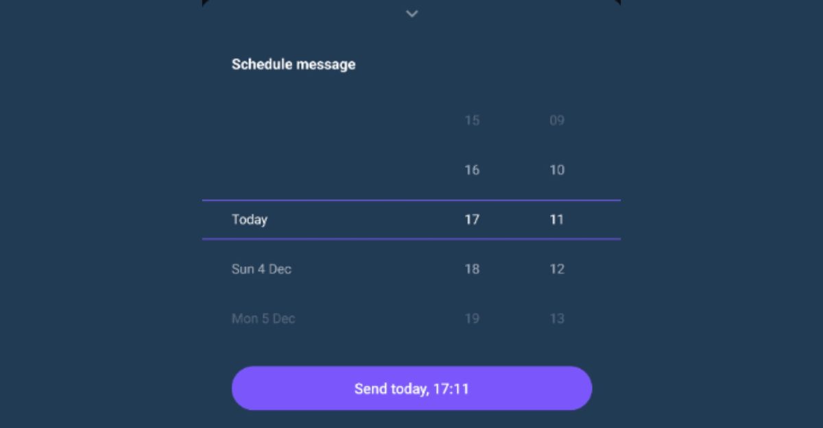 Lợi ích của việc hẹn giờ gửi tin nhắn trên Viber