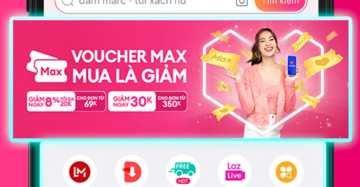 Lợi ích đem lại khi nhà bán tham gia chương trình Voucher Max Lazada là gì