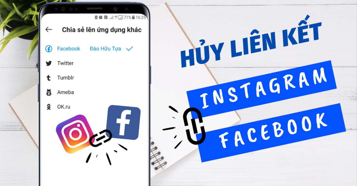 Lý do tắt liên kết Instagram với Facebook