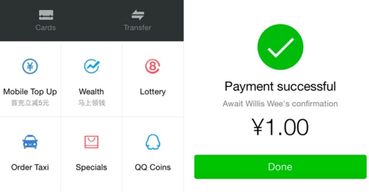 Muốn nhận tiền Wechat cần có số điện thoại Trung Quốc không