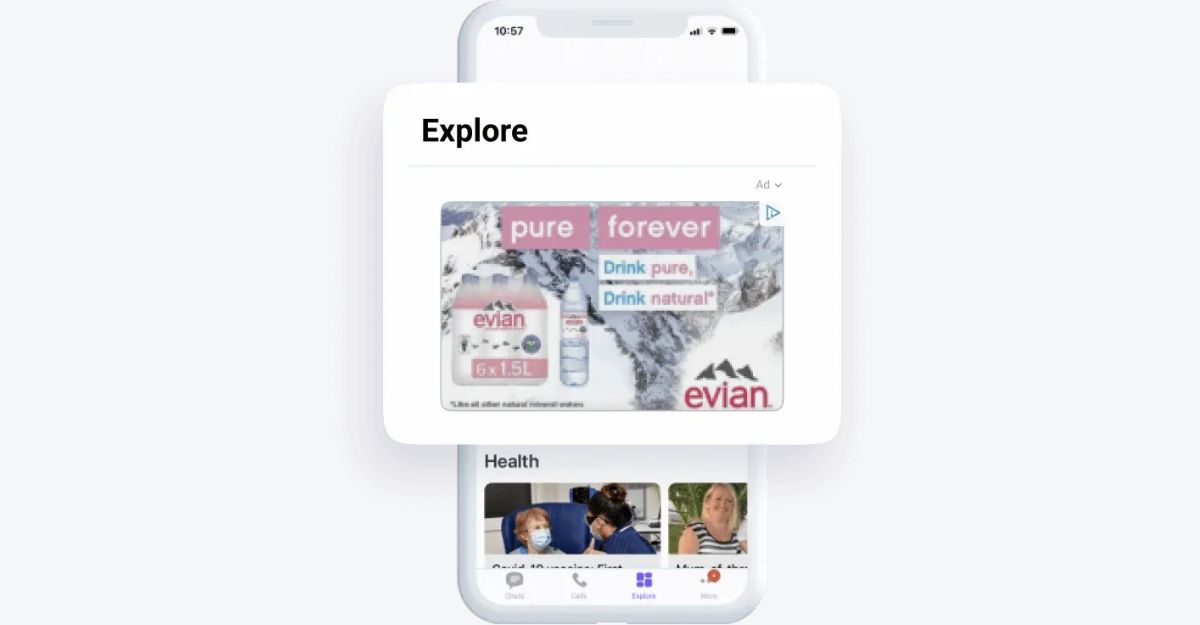 Những quảng cáo trên Viber
