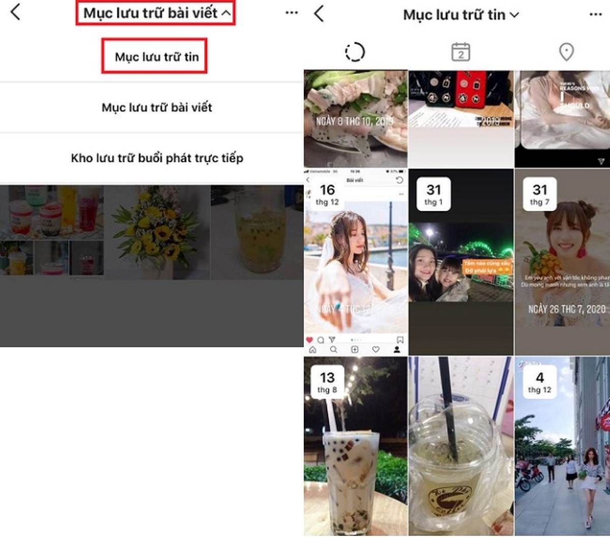 Phương pháp khôi phục ảnh đã lưu trữ trên Instagram bước 4