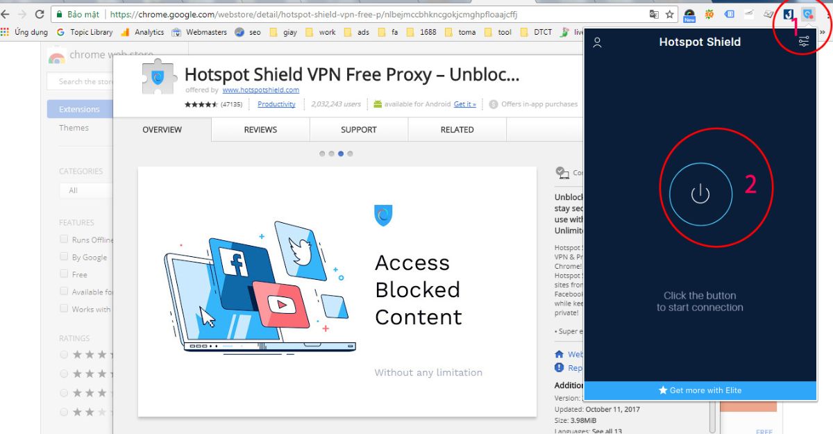 Sử dụng VPN - cách vào Taobao khi bị chặn