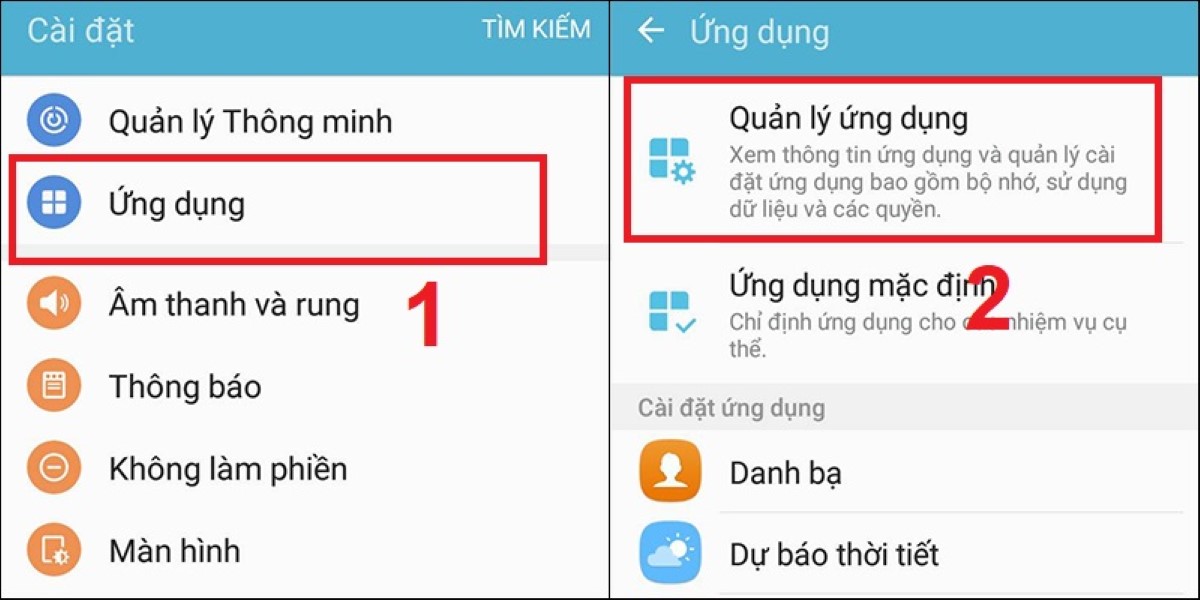 Sử dụng bộ nhớ cache của ứng dụng bước 2