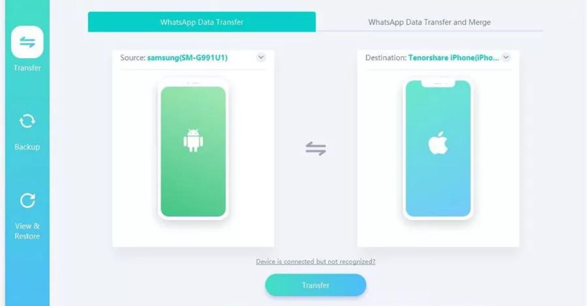Sử dụng phần mềm iCareFone Transfer - Chuyển tin nhắn Whatsapp từ android sang ios
