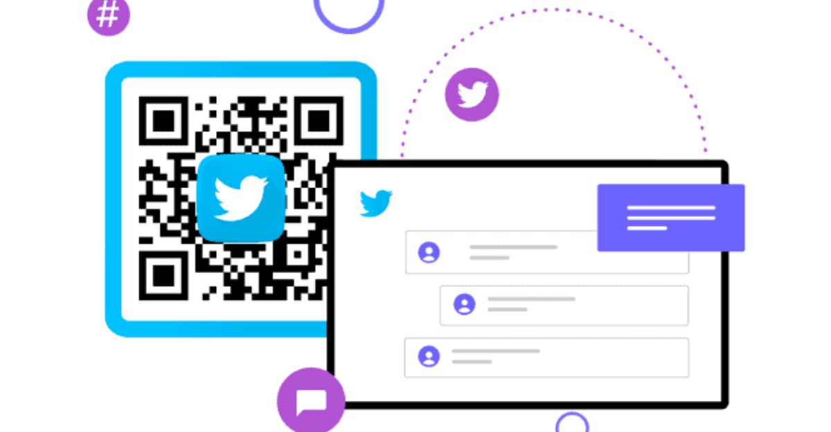 Tìm mã QR trên Twitter trên máy tính