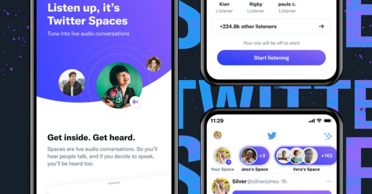 Tính năng Twitter Spaces trên Twitter