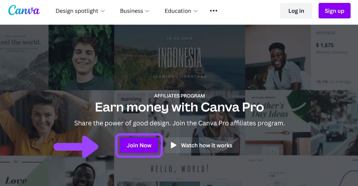 Trở thành Cộng tác viên Canva Pro