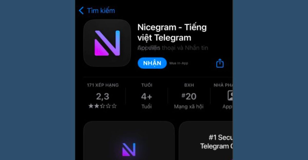 Vào group Telegram bị chặn bằng cách sử dụng Nicegram
