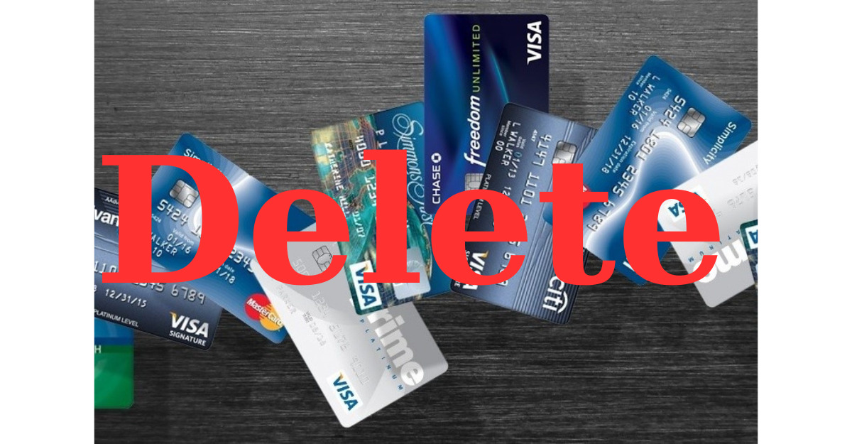 Các bước để xóa thẻ tín dụng trên Lazada