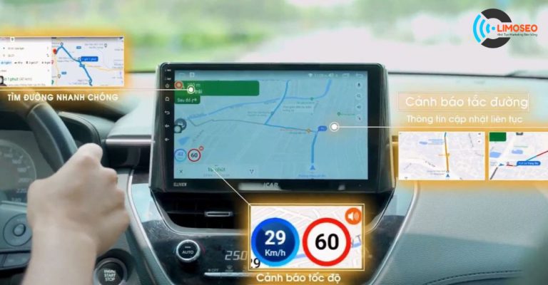 cách bật giới hạn tốc độ trên Google Maps
