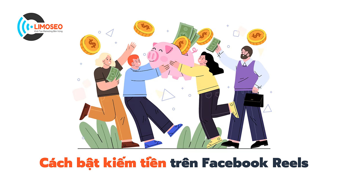 cách bật kiếm tiền trên Facebook Reels