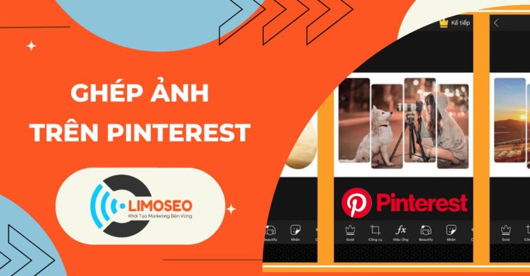 cách ghép ảnh trên Pinterest