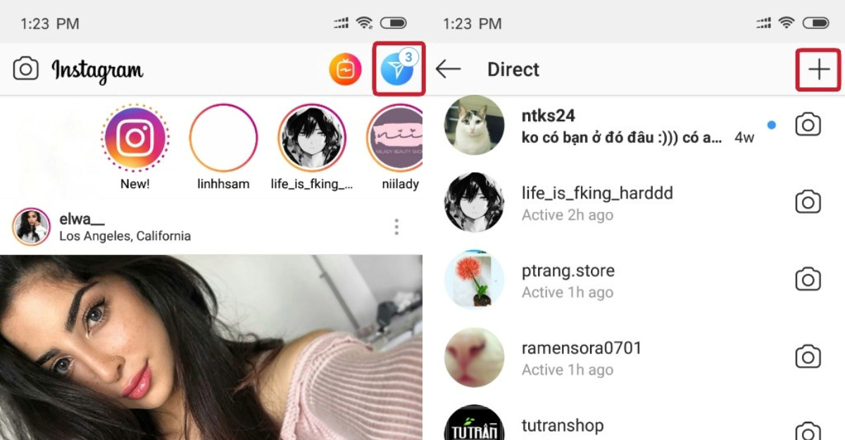 Cách gọi điện trên Instagram bằng điện thoại- Limoseo