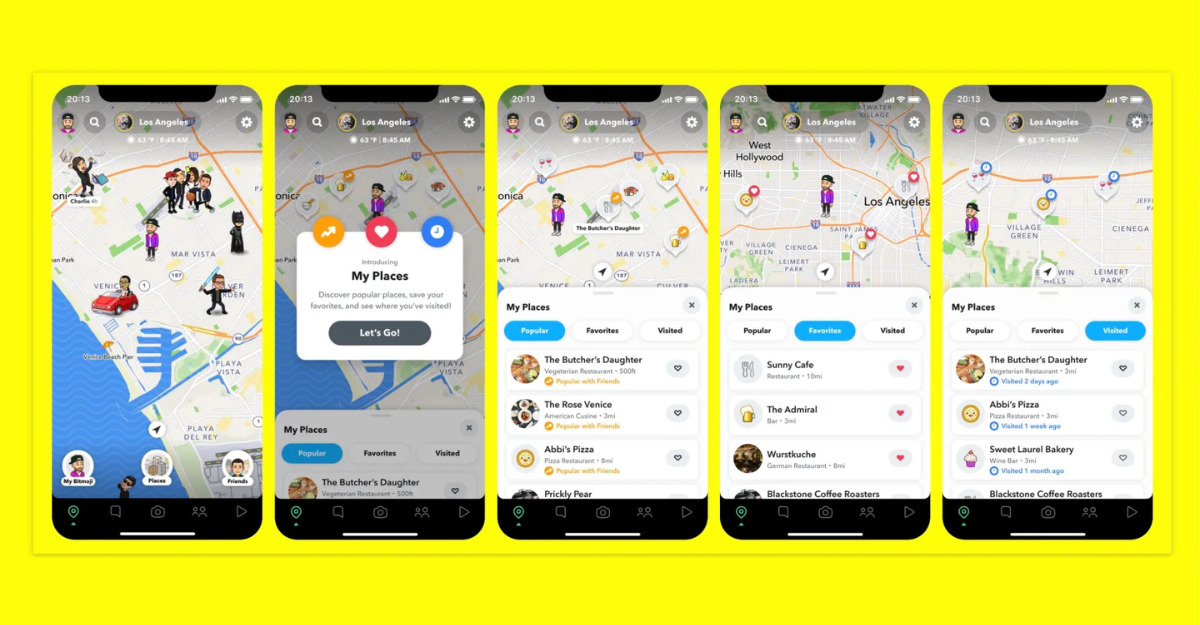 Cách tìm bạn bè trên Snap Map
