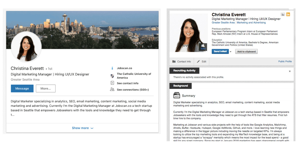 Cách viết summary trên LinkedIn