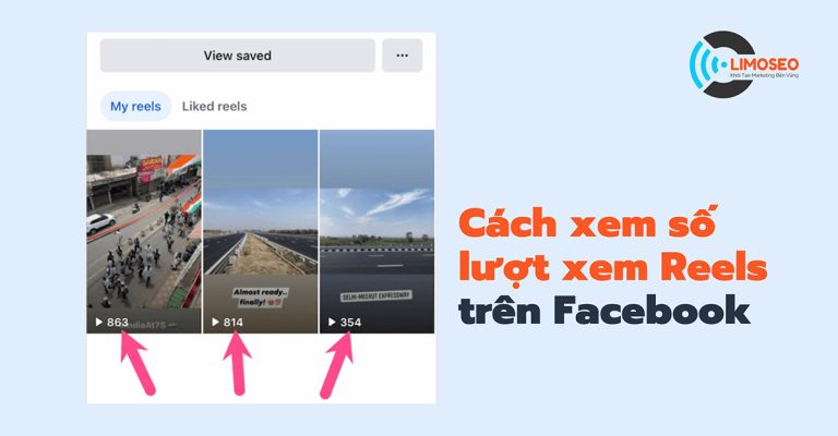 Cách xem số lượt xem Reels trên Facebook
