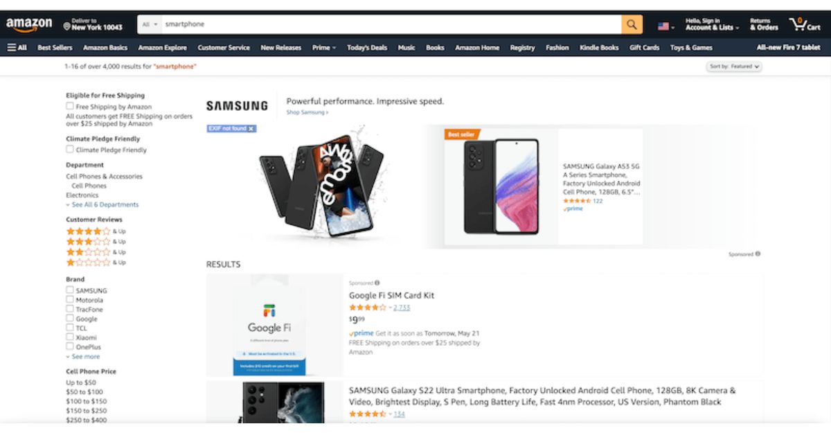 Có nên mua điện thoại trên Amazon?