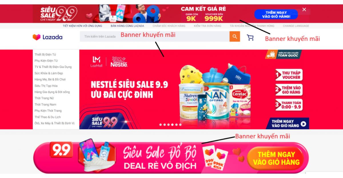 Có những loại ưu đãi và mã giảm giá nào có trên Lazada?