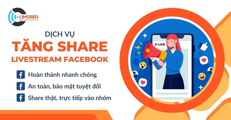 Dịch vụ tăng share livestream Facebook