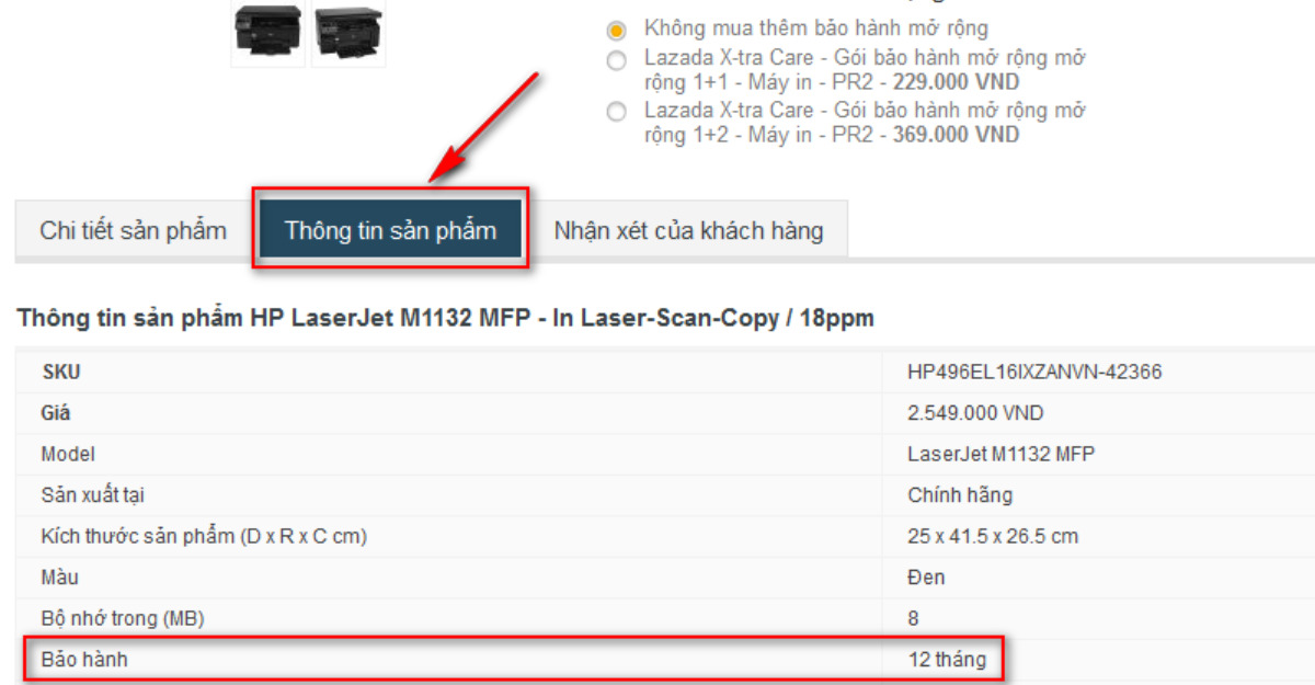Điều kiện để được bảo hành trên Lazada- Limoseo