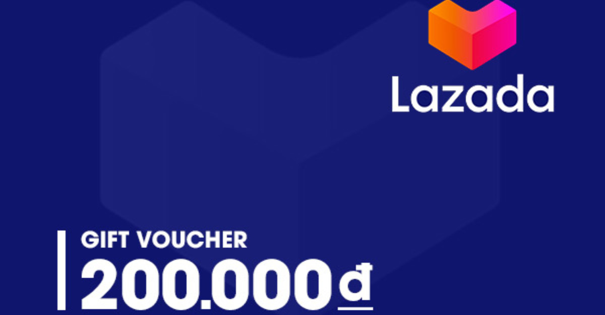 Giá trị thẻ quà tặng Lazada-Limoseo