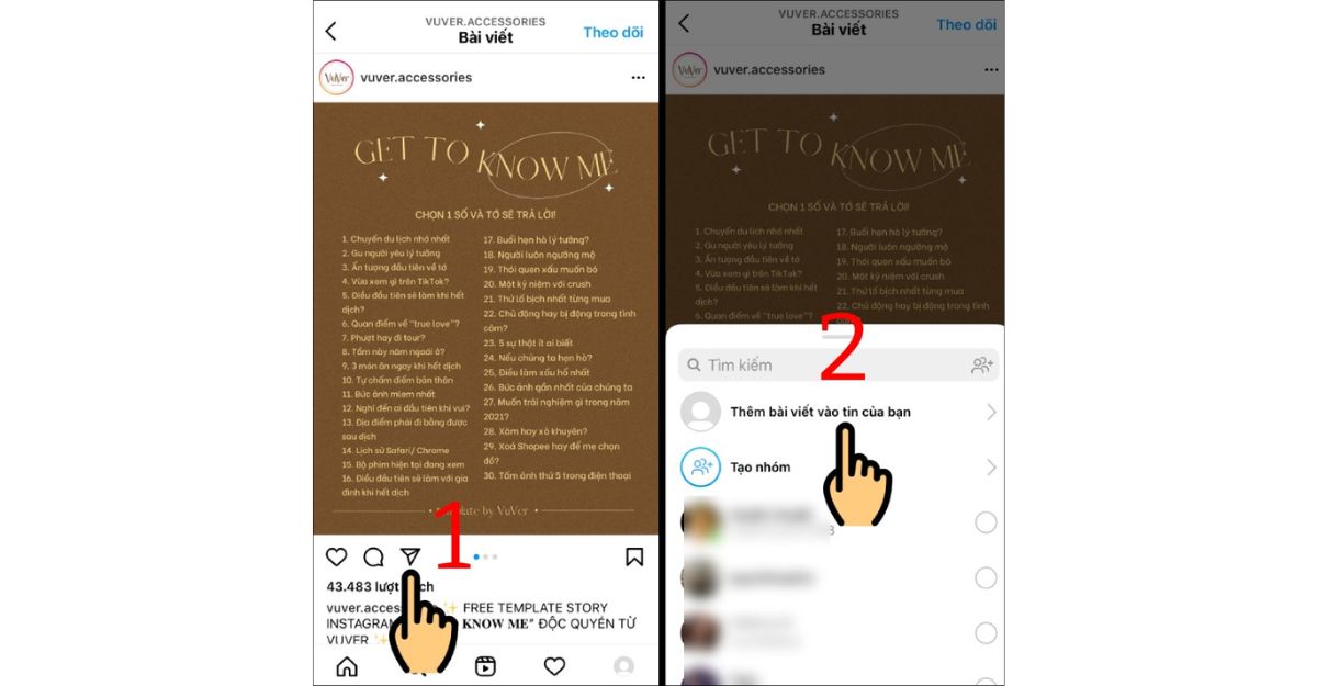 Hướng dẫn nhanh cách trả lời nhiều câu hỏi cùng lúc trên story Instagram