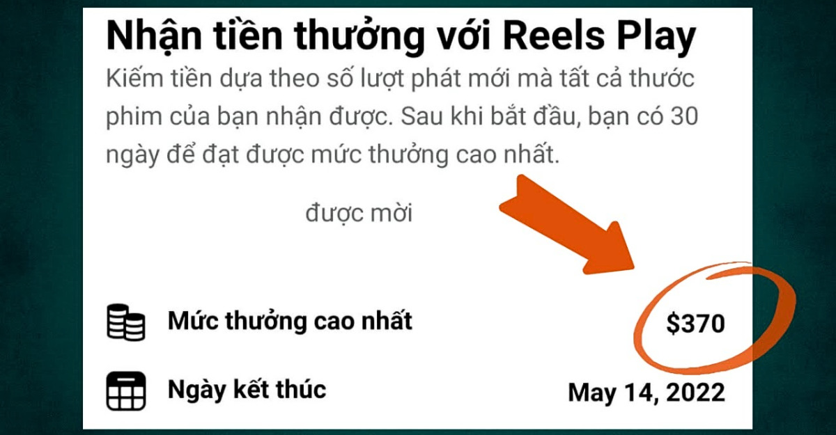 Kiếm tiền thông qua Reels Play- Limoseo