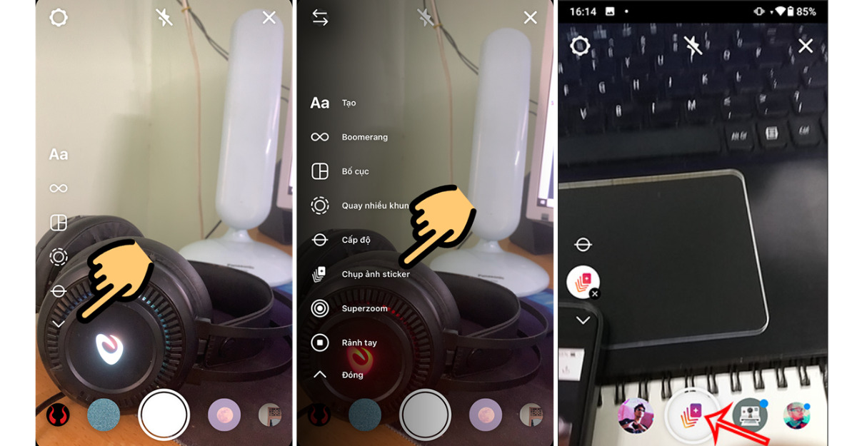 Làm sao để hẹn giờ chụp ảnh trên instagram