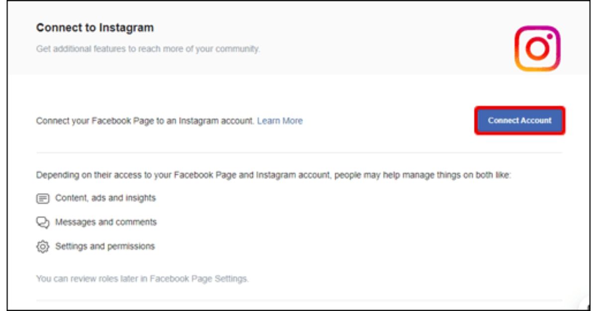 Liên kết tài khoản Facebook và Instagram của bạn