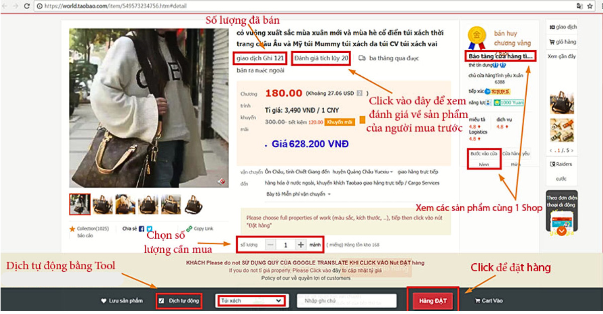 Lượt mua sản phẩm- Limoseo