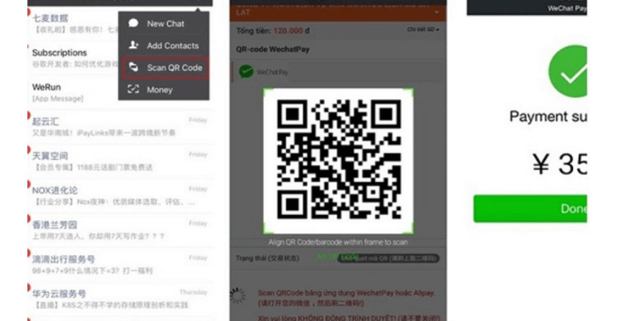 Quét mã QR Code